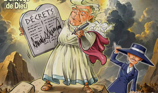 ترامب يعين حصانه وزيرا